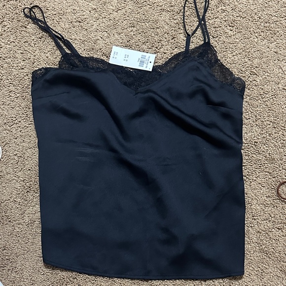 Abercrombie & Fitch Camisoles in White, Black, and Brown NWT - Picture 5 of 6